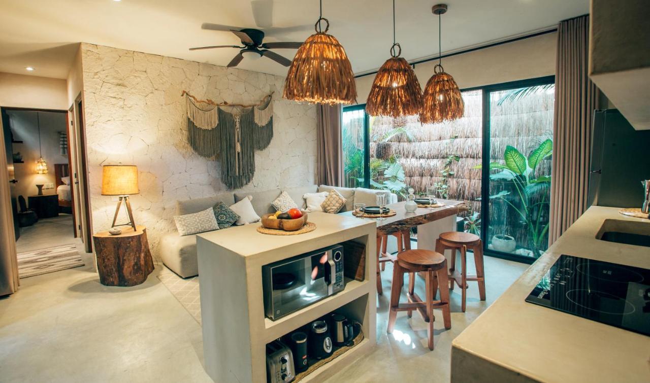 Vida Boho Apart 3 With Special Fee To Access Hotel Bardo Tulum Extérieur photo