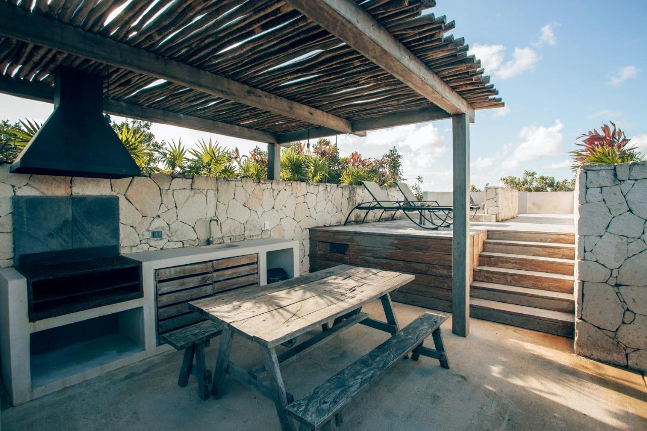 Vida Boho Apart 3 With Special Fee To Access Hotel Bardo Tulum Extérieur photo
