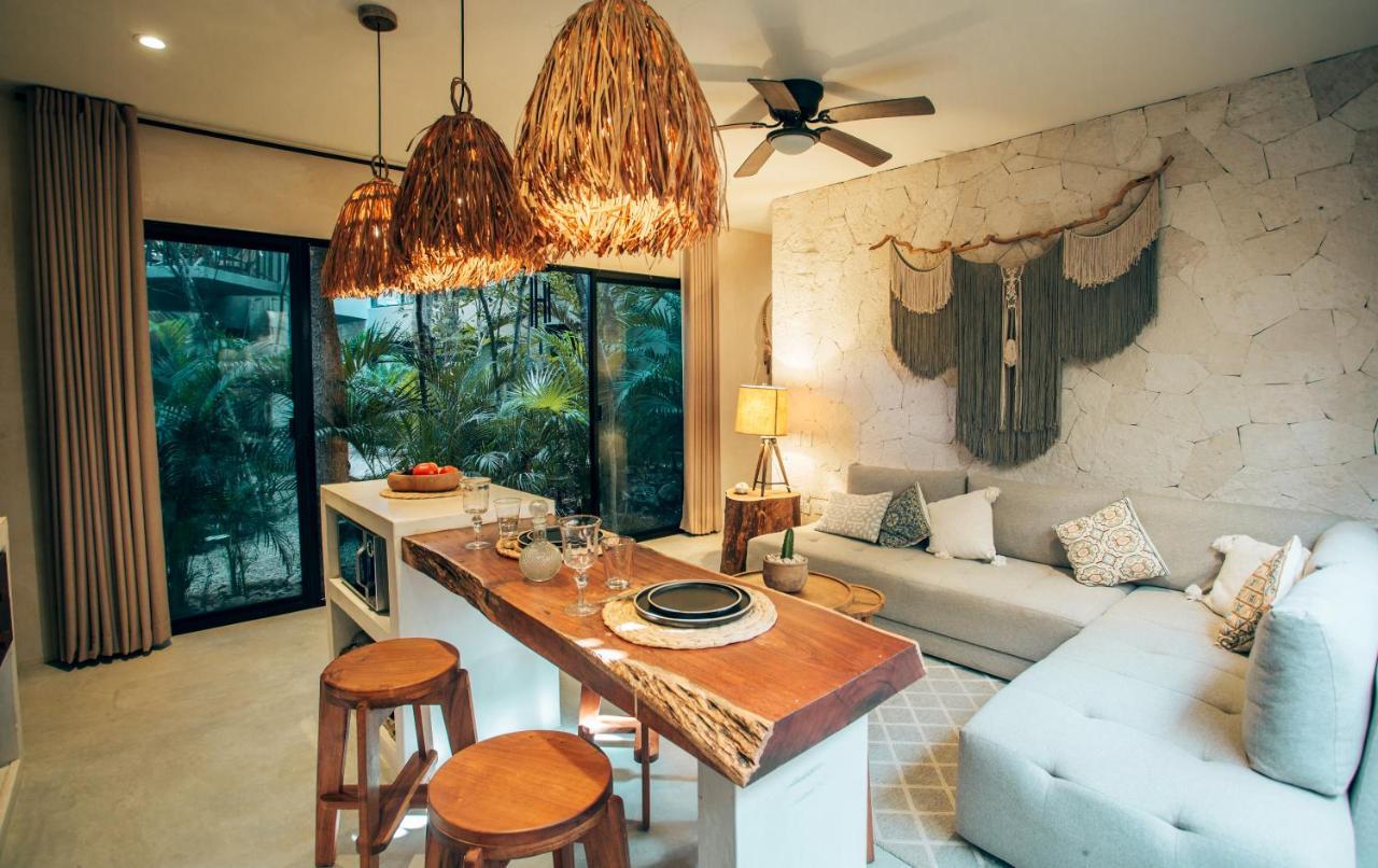 Vida Boho Apart 3 With Special Fee To Access Hotel Bardo Tulum Extérieur photo