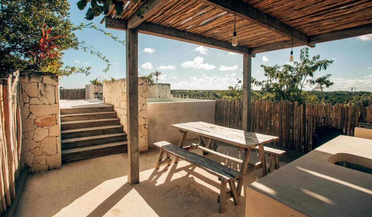 Vida Boho Apart 3 With Special Fee To Access Hotel Bardo Tulum Extérieur photo